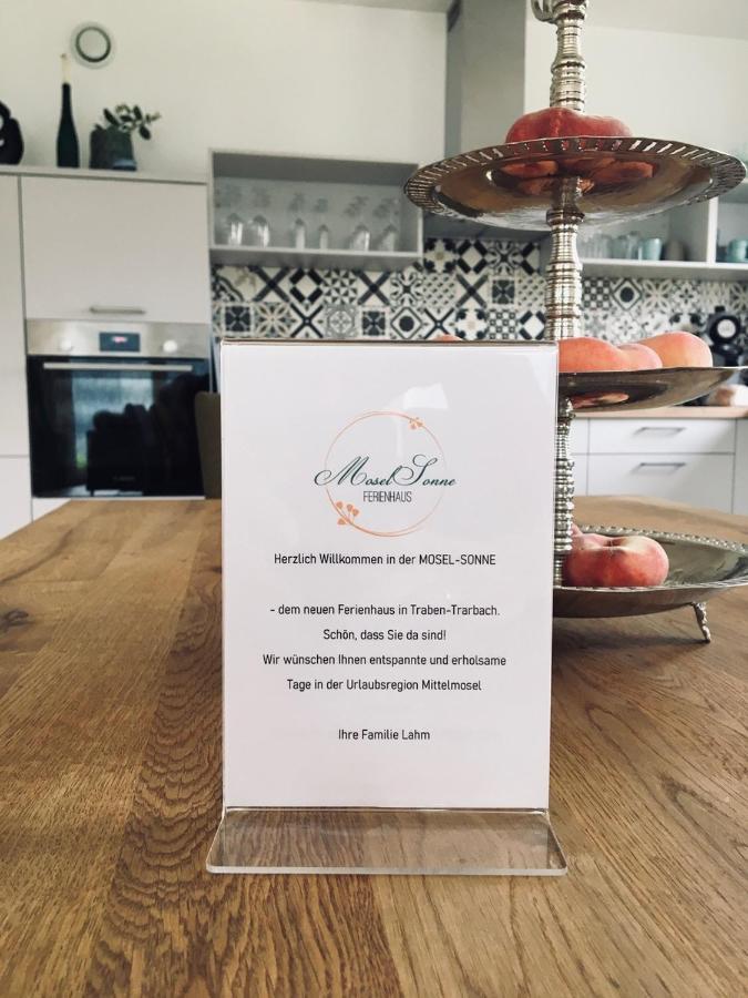 Neu - Premium-Ferienhaus Mosel-Sonne ترابن ترارباخ المظهر الخارجي الصورة
